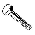 Midwest Fastener 5/16"-18 Hex Head Cap Screw, 316 Stainless Steel, 1-1/4 in L, 10 PK 932163